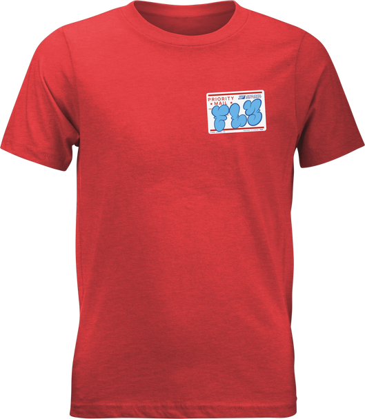 Fly Racing Youth Fly Graffiti Tee Red Ys 354-0415Ys