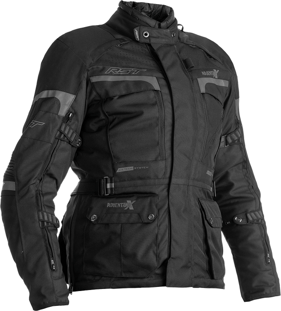 Rst Ladies Pro Series Adventure-X Ce Jacket Blk/Blk Textile Sm 102380Blk-10