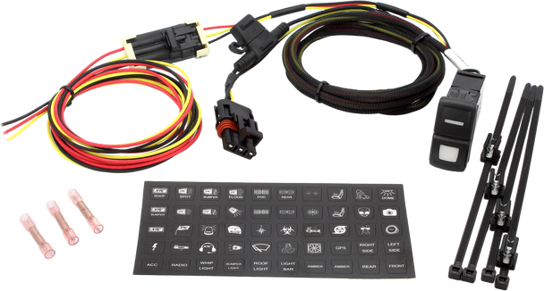 Xtc Power Products Light Duty Switch System In Cab Pulse Bar Pcs-Ld-Pr
