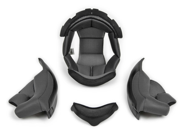 Scorpion Exo Exo-R320 Kwikwick 2 Wht Snaps Liner/Cheek Pad Kit 2X 32-600-07