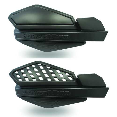 Powermadd Star Handguards Matte Black 34233