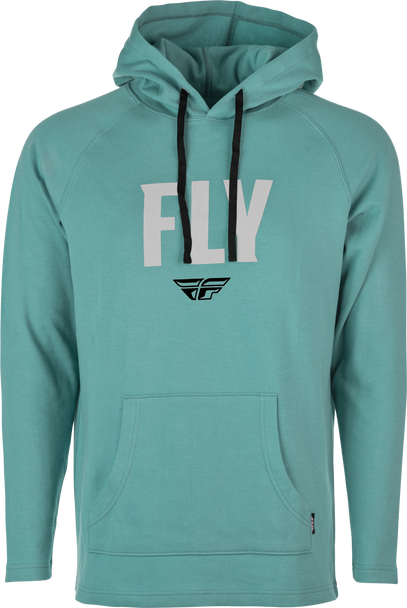 Fly Racing Fly Weekender Pullover Hoodie Sea Green/Grey Sm 354-0011S