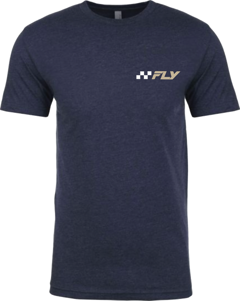 Fly Racing Fly Victory Tee Midnight Navy Sm 354-0328S