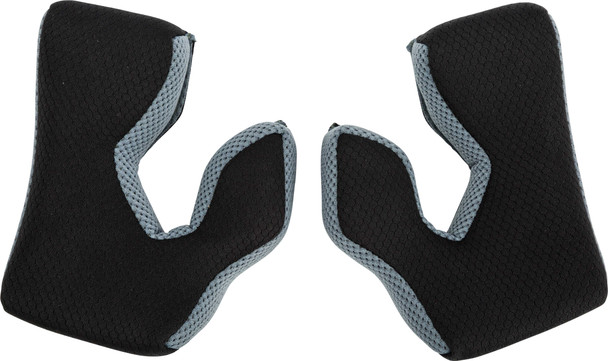 Fly Racing Formula Cheek Pad Black/Cool Grey Xs 55Mm 73-47221Xs