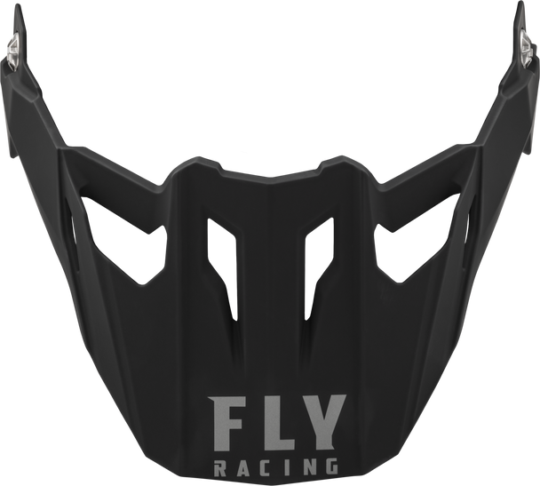 Fly Racing Trekker Solid Helmet Visor Matte Black F73-7038