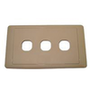 Cms Switch Plate Triple Beige. Jsw3Bg | 500-04230