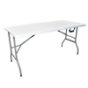 5' Bi-Folding Table With One Touch Lock, 152X70Cm. Hy-Z152C | 400-01904