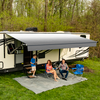 Carefree 120Inch/10Ft Silverfade Wht Altitude Awning With Led Lightbar. Fy1206D00Ra | 200-37200