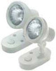 Lumo Minispot Satin/Crme Bezel | 4612 | Caravan Parts