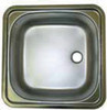 Smev Basin Ss 380X380Mm + P&W | 6058 | Caravan Parts