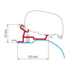 Fiamma F65 Awn Fixing Kit for Suit Ducato/Jumper/Boxer High Roof  > 06/2006 98655Z101 | 200-04683