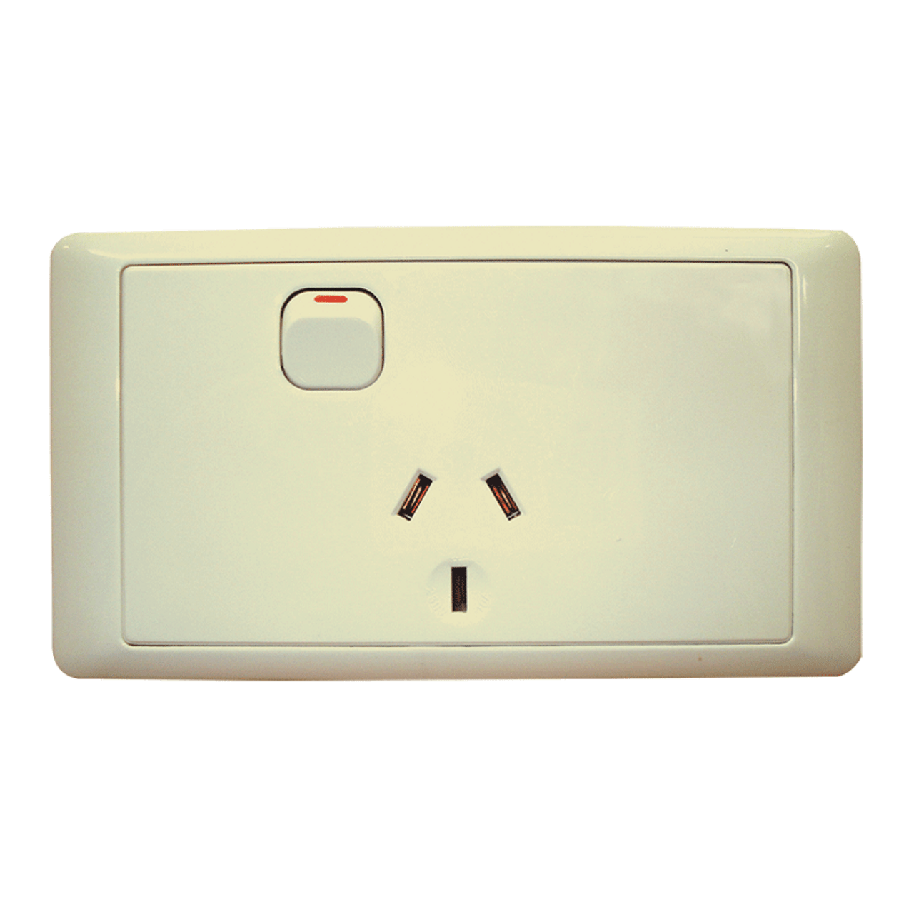 Cms Single Beige 10Amp Power Outlet W/20Amp Install Couplers. J16.1Bg | 500-03600