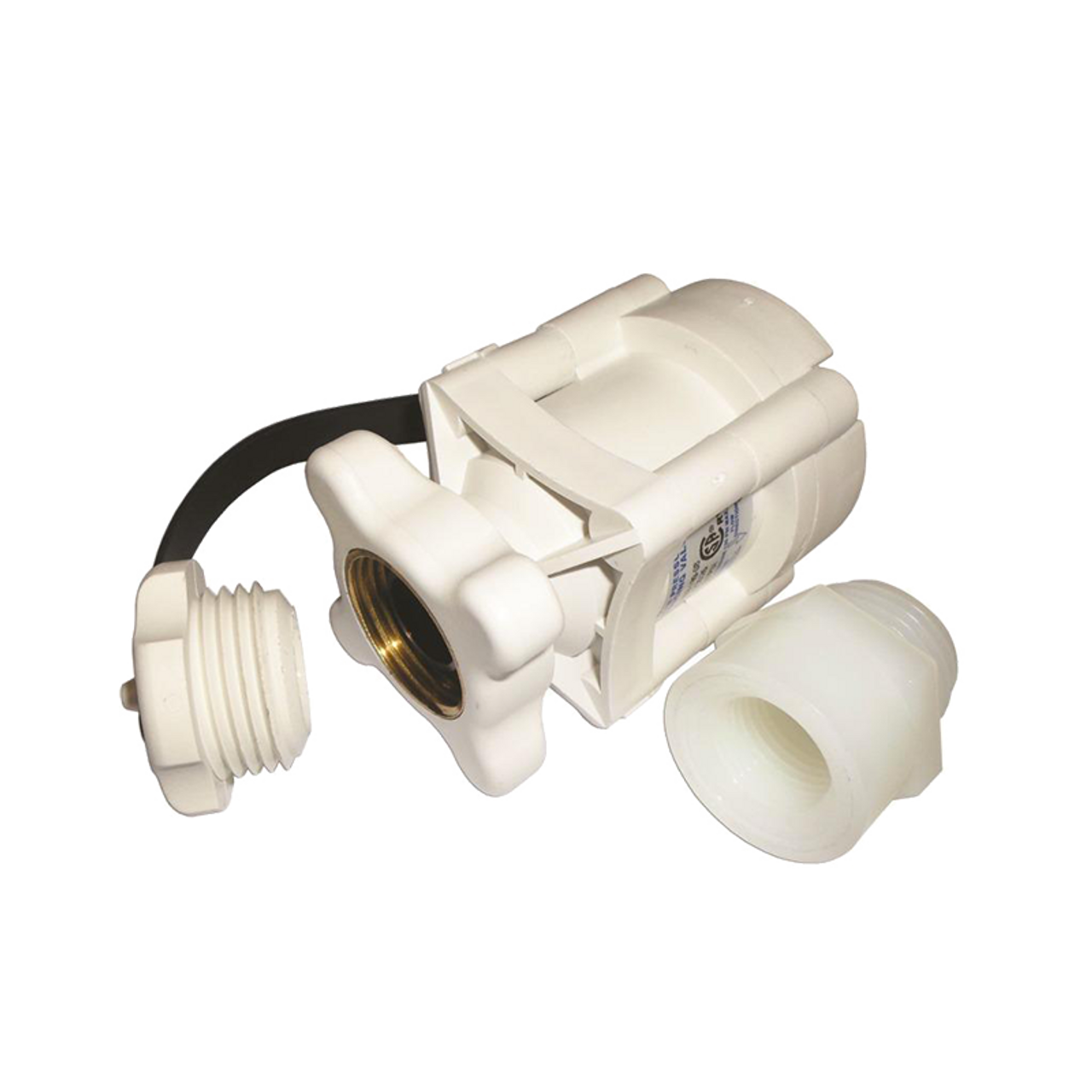 Shurflo In-Line Pressure Water Regulator-White. 183-039-08 | 800-00502