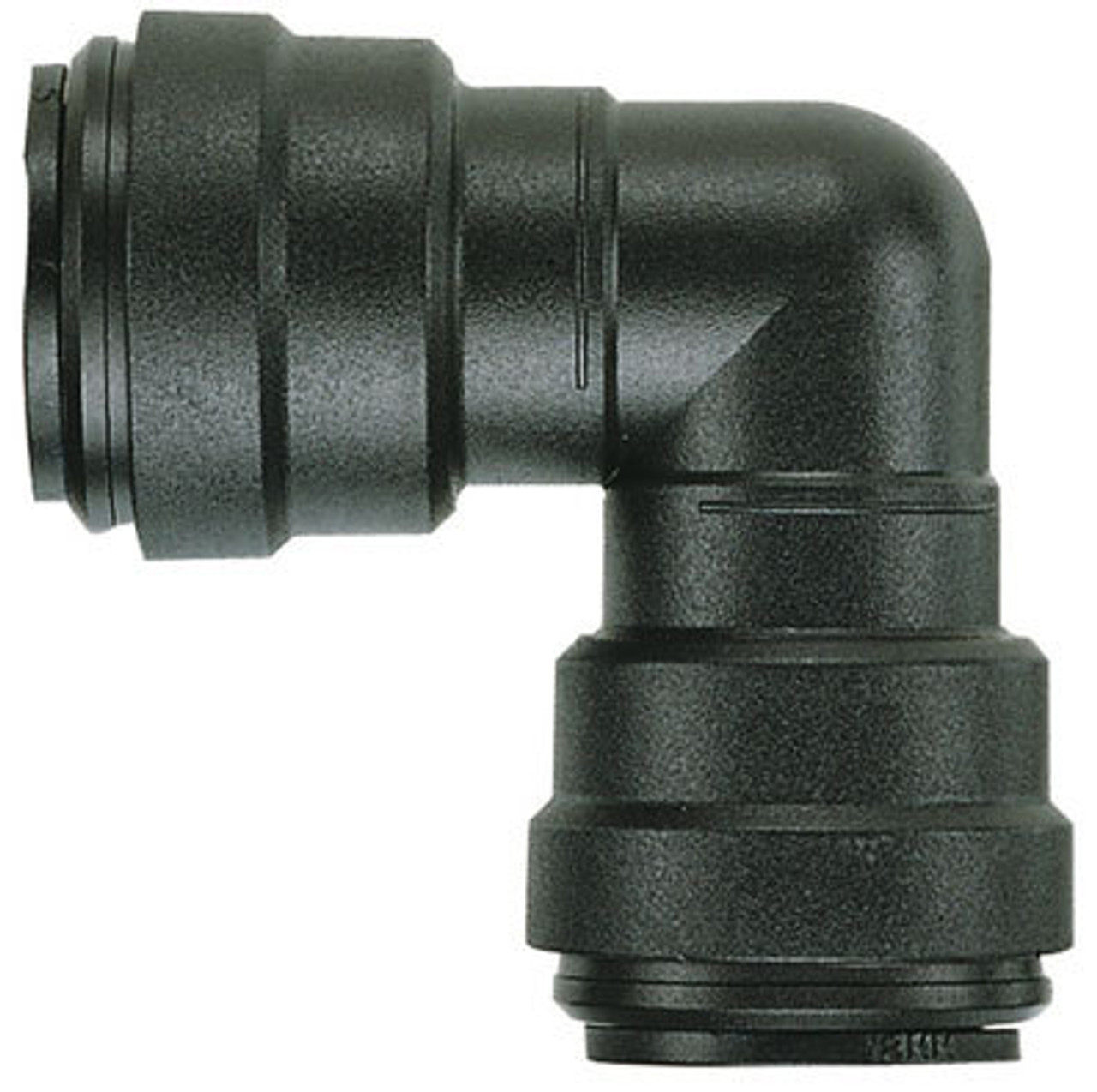 Jg Plastic 12mm Elbow Connector. Pm0312E | 800-02010