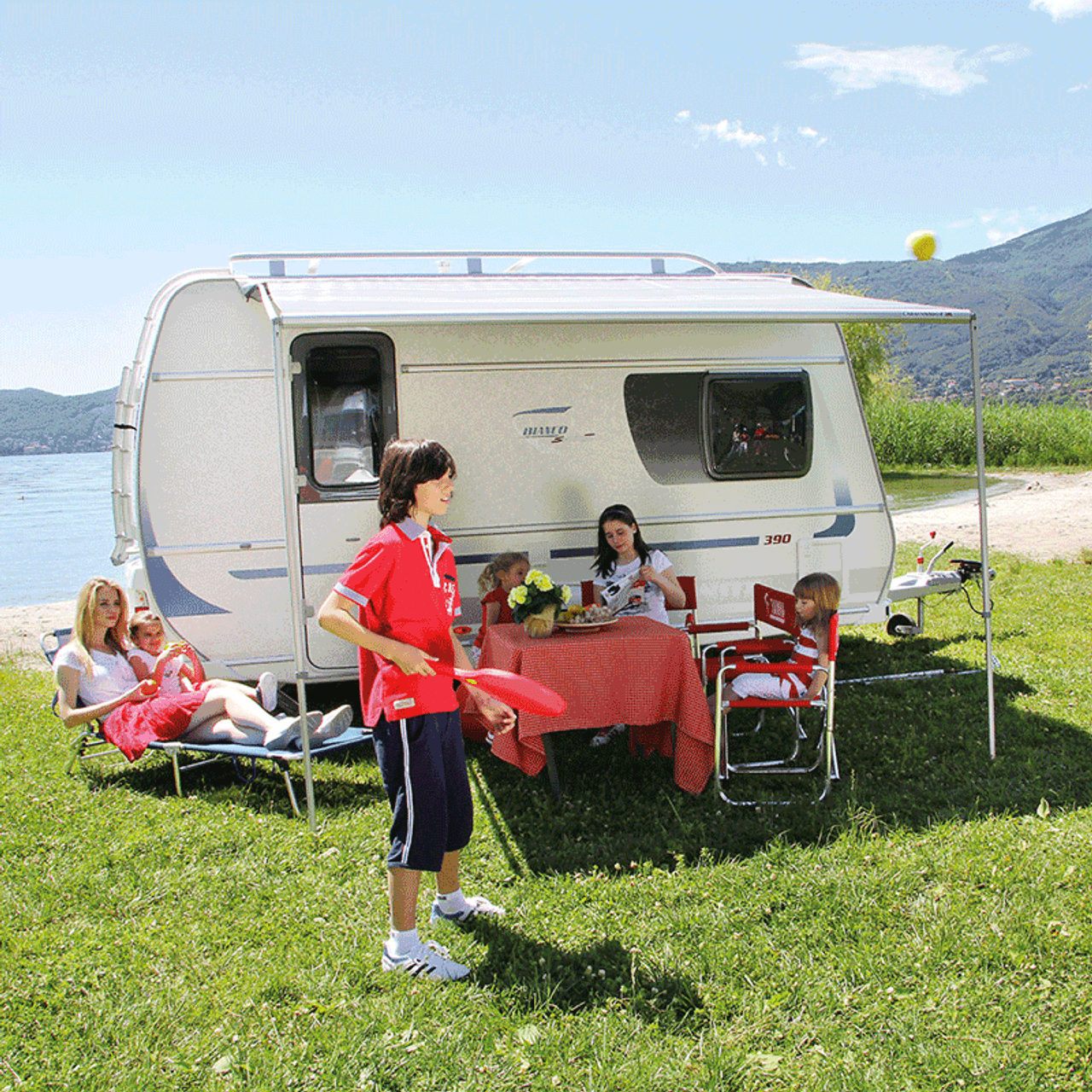 Fiamma Caravanstore 225 Royal Grey Awning. 06760A01R | 200-20002