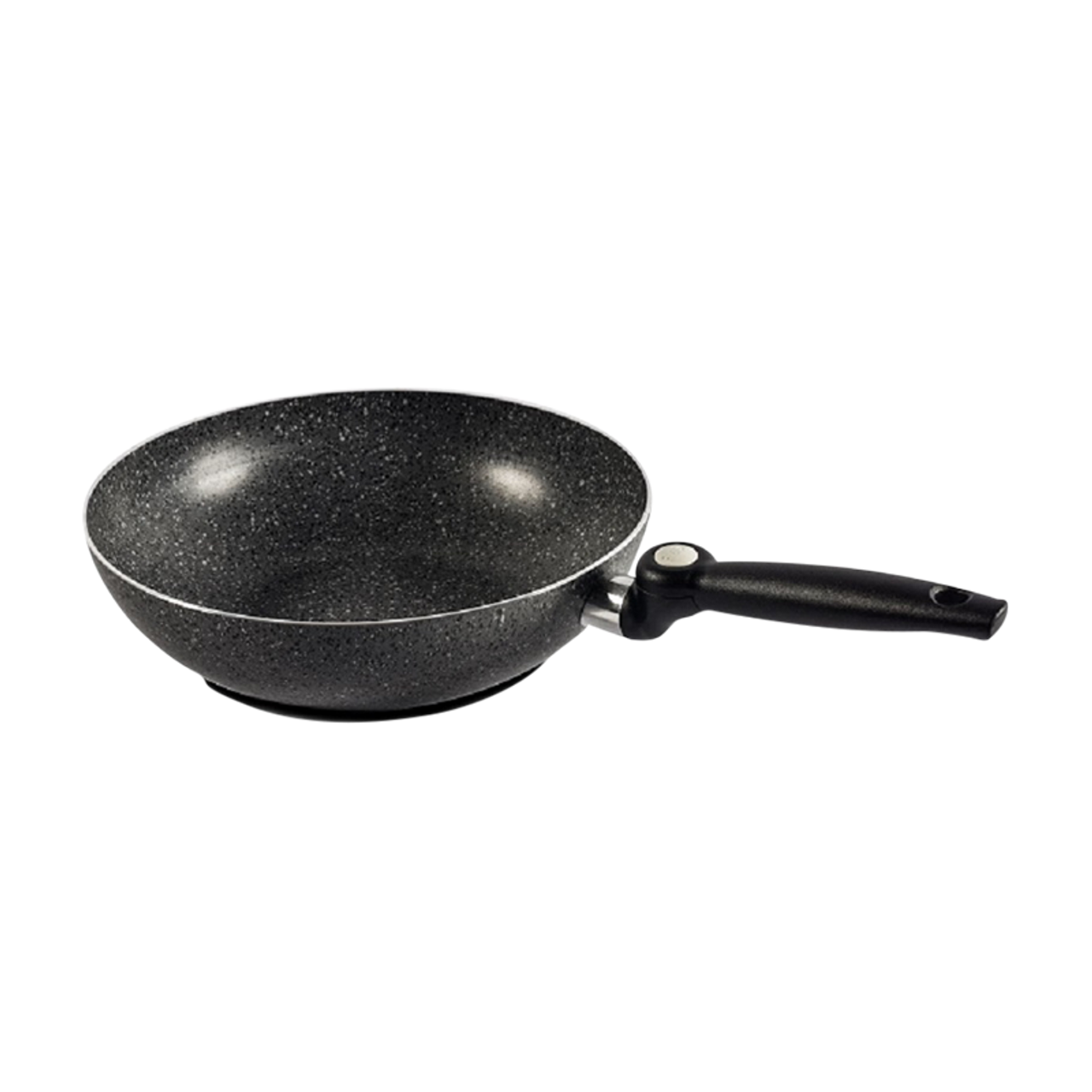 Stonerock Wok 28cm with foldable Handle Aluminium Non-Stick. Srw-28 | 300-02016