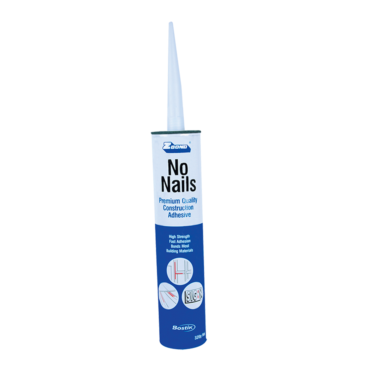 Z-Bond "No Nails" Construction Adhesive 320Gm Tube Beige. 662880 | 600-06160