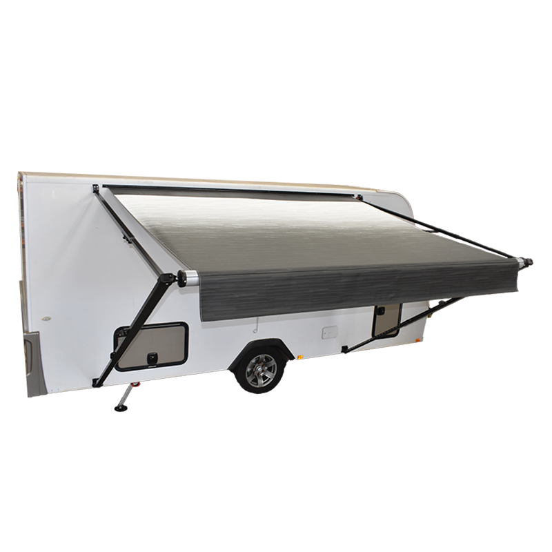 Carefree 15Ft Led Triple Black Shale Fade Ro Awning (No Arms).C/W Black Springs.Fp156E4E | 200-37150