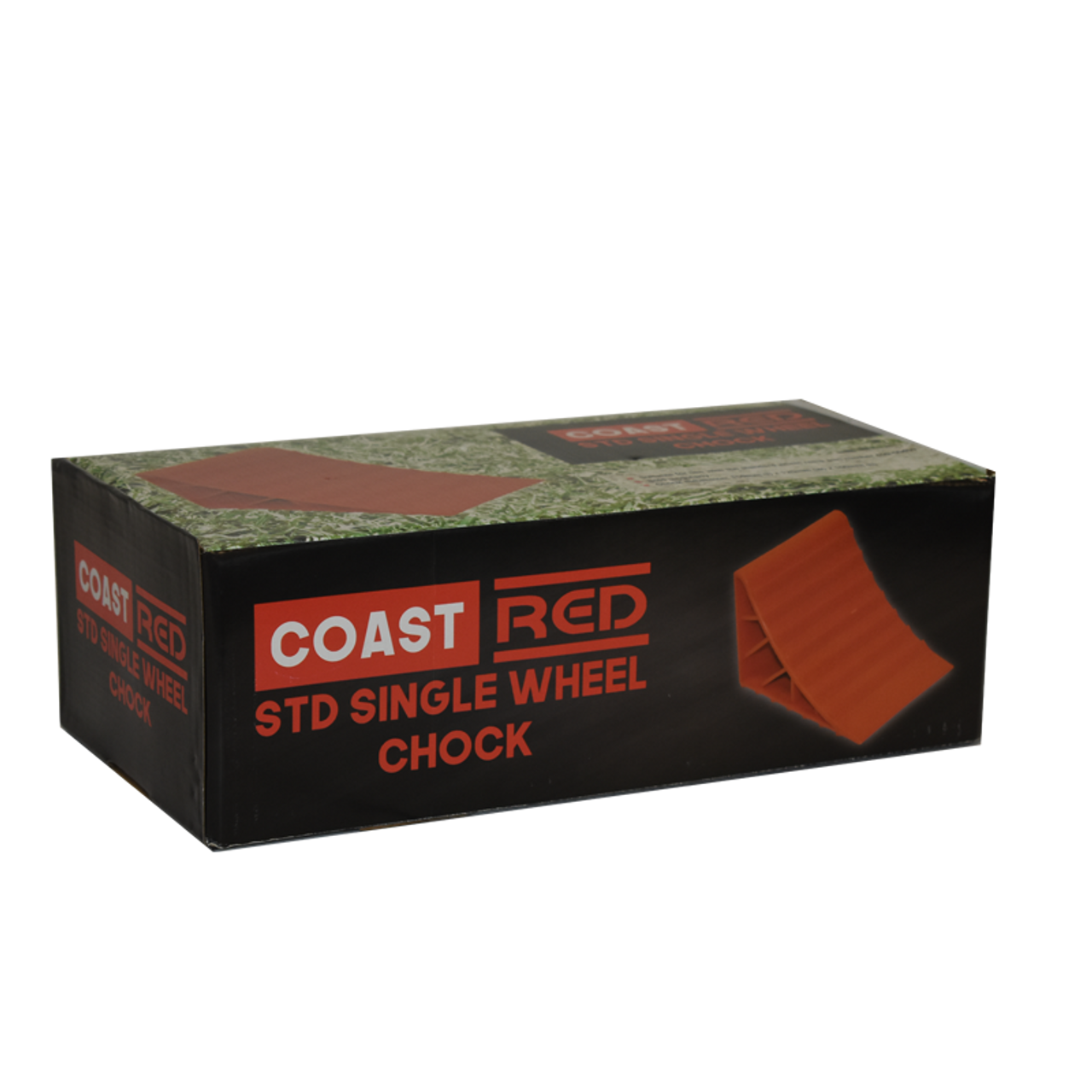 Coast Red Std Single Wheel Chock | 450-00464