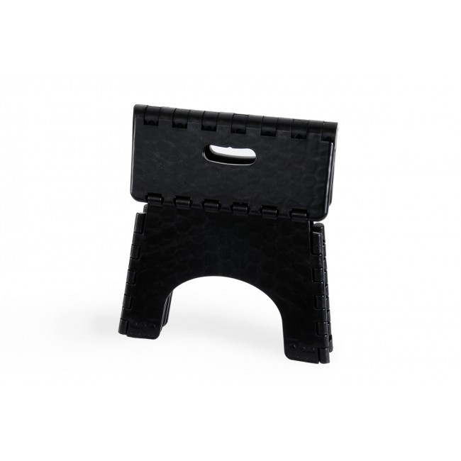 EZ-FOLD STEP-STOOL BLACK 230MM HIGH | 736 | Caravan Parts