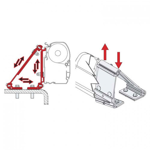 Fiamma F45 Multi Bracket Kit 98655-011 | 35278