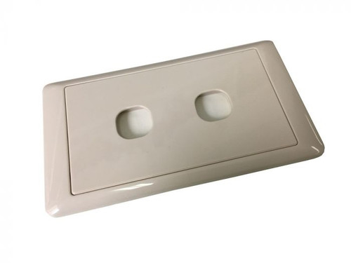 Cms Switch Plate Double Beige. Jsw2Bg | 500-04220