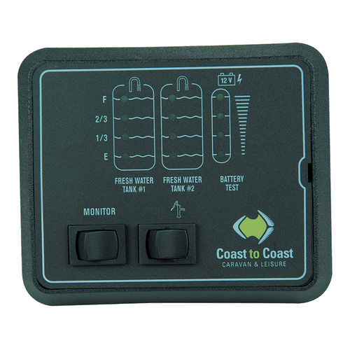 JRV Tank Monitor Freshx2,Battery Level & Pump Switch. A7402Rbl | 800-03104