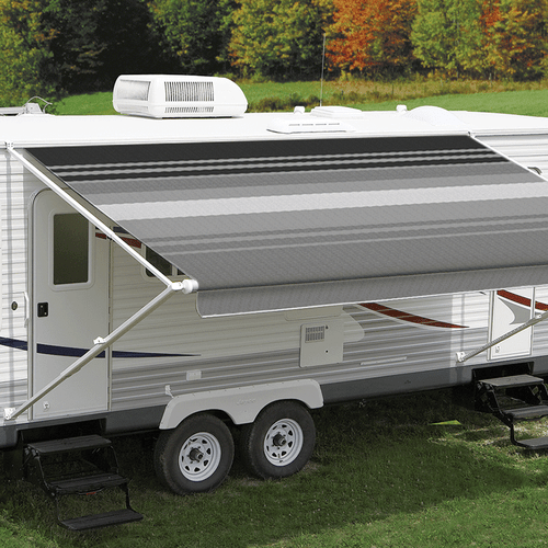 Carefree 14Ft Black & Gray Dune Roll Out Awning (No Arms) 200-36040