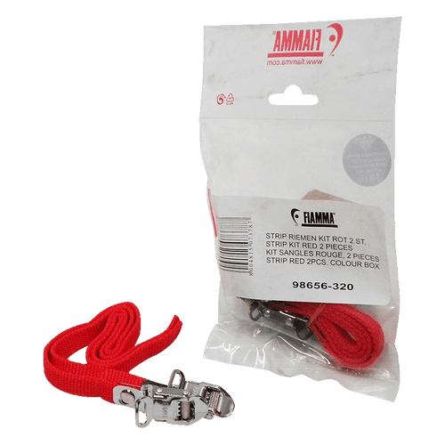 Fiamma Carry Bike 2Pce Red Std Strip Kit. 98656-320 | 350-02280