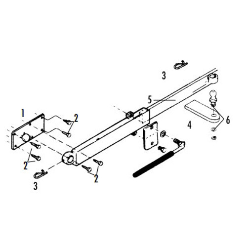 Sway Control Ball, Washer & Nut Clamshelled. 48404 | 350-05926