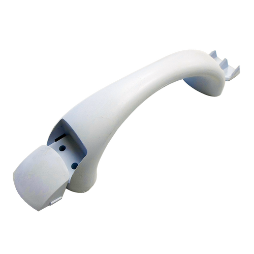 White Plastic Grab Handle. Xj3Handle01/C2734B | 600-02000