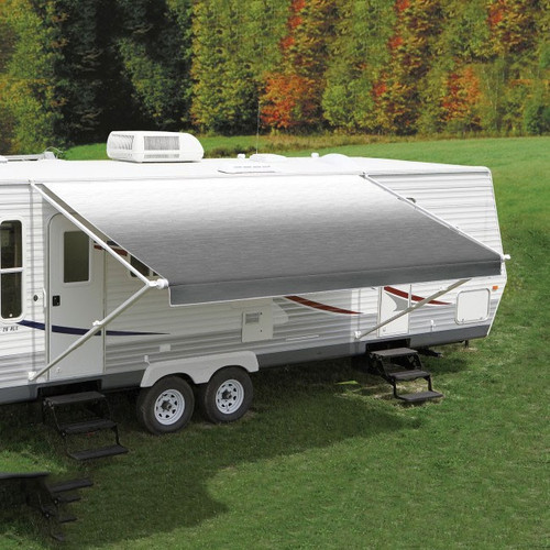 Carefree 17' Eclipse 12V Silver Shale Fade Awning 200-36830