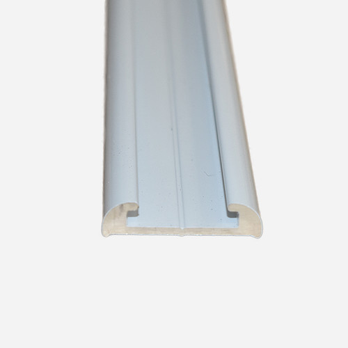 Truline Flat Aluminium White (Narrow) 22mm X 4.8m 250-02014