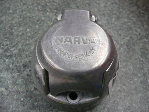 7-Pin Lge Rnd Metal Car Socket | 4901 | Caravan Parts