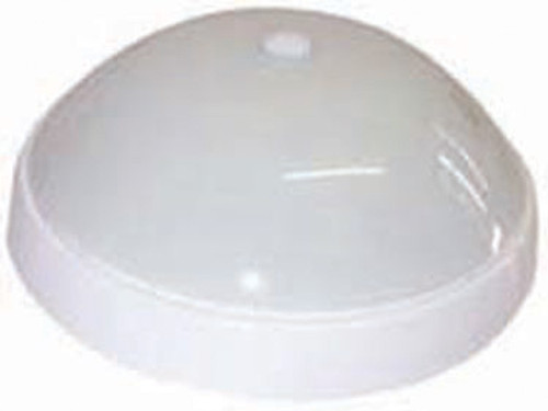 Light 8In Oyster High 12/240V White With High Glass | 5127 | Caravan Parts
