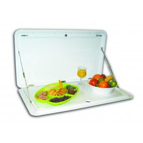 Camec Picnic Table 450X800 Wh Surface Mounted | 40261