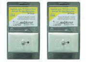 Explorer Wall Connector 19-32Mm Space Through Wall | 2374 | Caravan Parts