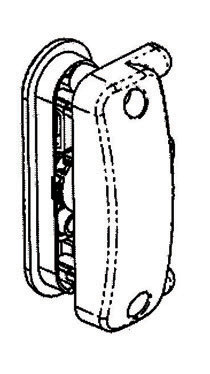 Camec 3P Dr - Remote Latch Lh | 14386 | Caravan Parts