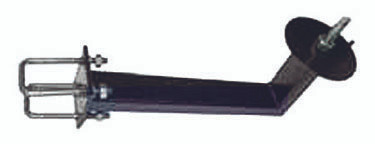 Spare Wheel Mount Bolt On  Straight | 512 | Caravan Parts