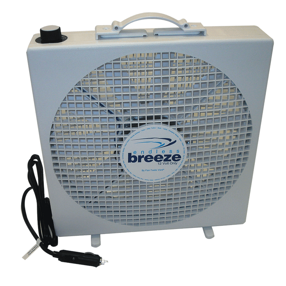 endless breeze 12 volt fan