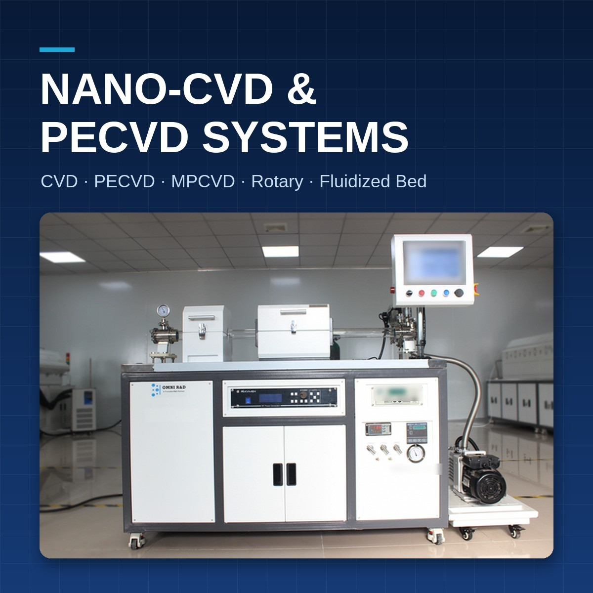 Nano-CVD-PECVD Systems