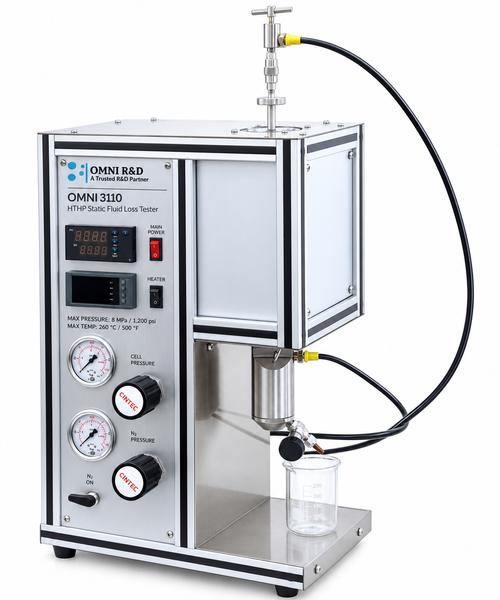OMNI 3110 HTHP Static Fluid Loss Tester, 500 °F / 1,200 psi