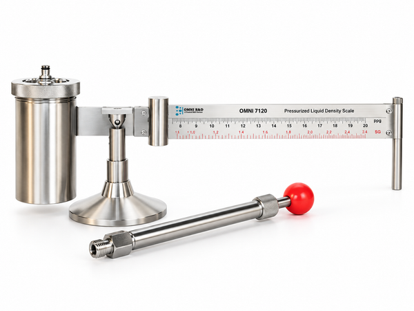 OMNI 7120 Pressurized Mud Balance / Fluid Density Scale