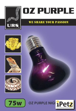 URS OZ Purple Night Heat and light 75w  (04.80c)