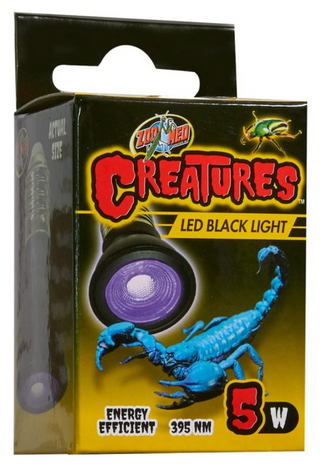 Zoo Med Creatures LED Black Light 5 watt