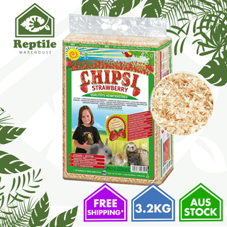 Chipsi Strawberry Bedding Chips 3.2kg