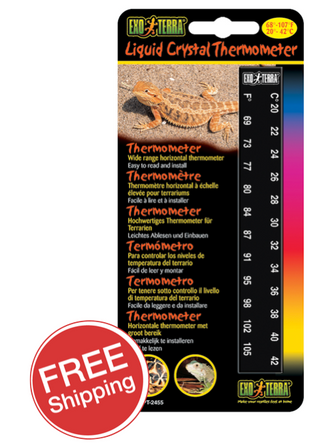 Exo Terra Liquid Crystal Thermometer (PT2455)