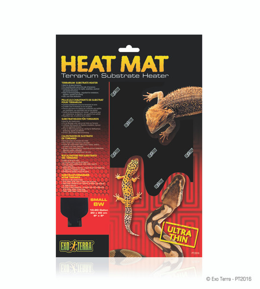 Exo Terra Heat Mat 8w 20x20cm Small