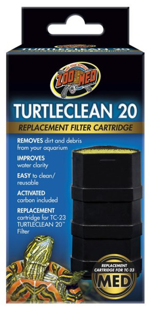 Zoo Med Economy Turtle Clean Filter Medium Cartridge