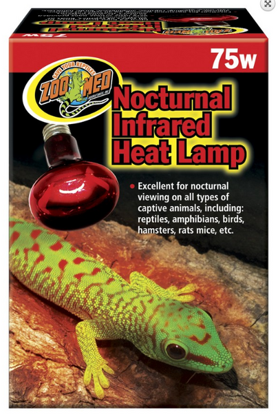 Zoo Med Infra Red Heat Spot Lamp 75 Watt